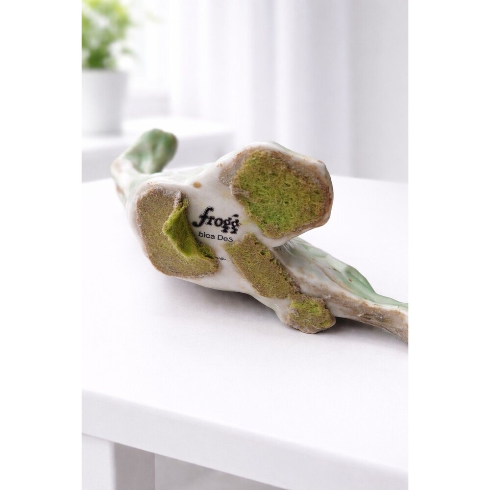 Frogg Jessica DeStefano Figurine Long Leg Frog Anthropomorphic 1982 7" - Picture 5 of 5